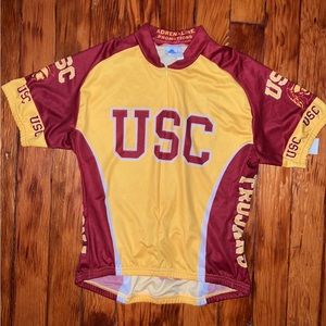 USC Trojans Road Cycling Bike Jersey Size Womens XXL Zip California